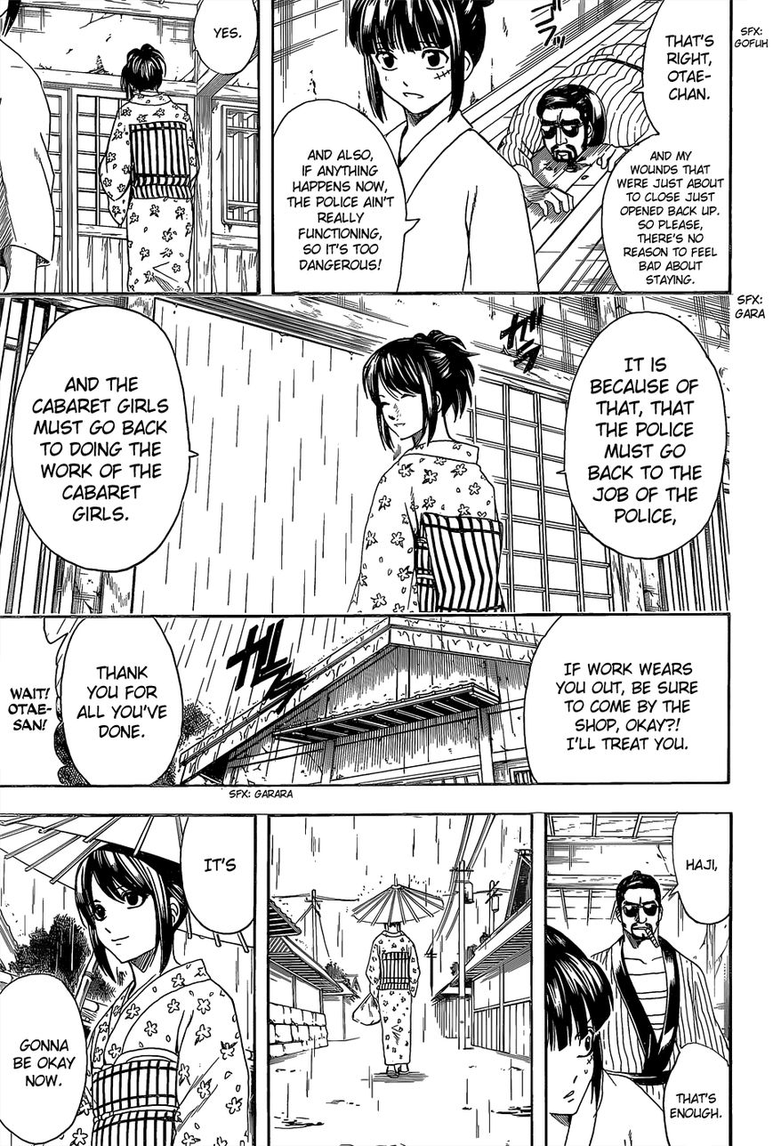 Gintama Chapter 550 page 17 - Chapter 550 : Farewell Shinsengumi