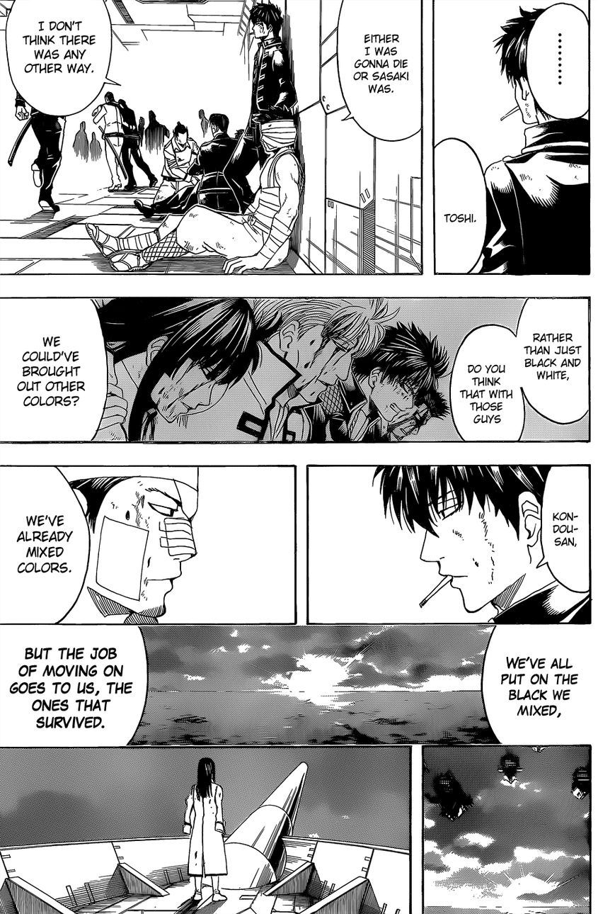 Gintama Chapter 550 page 7 - Chapter 550 : Farewell Shinsengumi