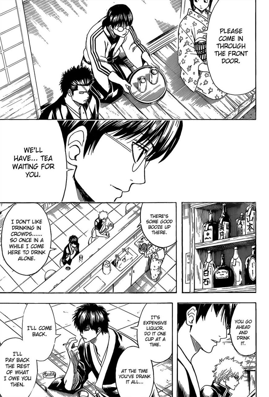 Gintama Chapter 551 page 11 - Chapter 551 : Farewell Shinsengumi (Latter Part)