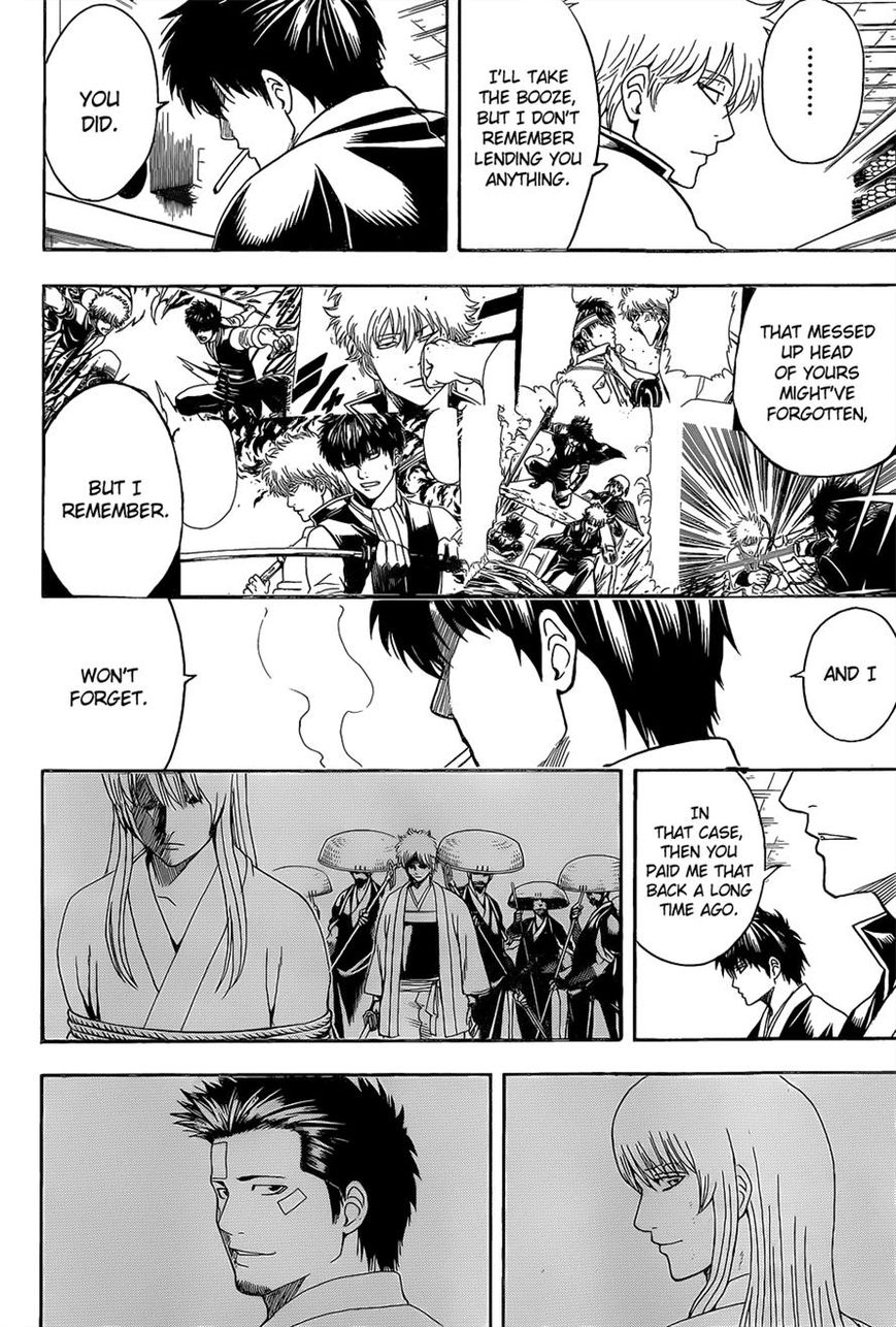 Gintama Chapter 551 page 12 - Chapter 551 : Farewell Shinsengumi (Latter Part)