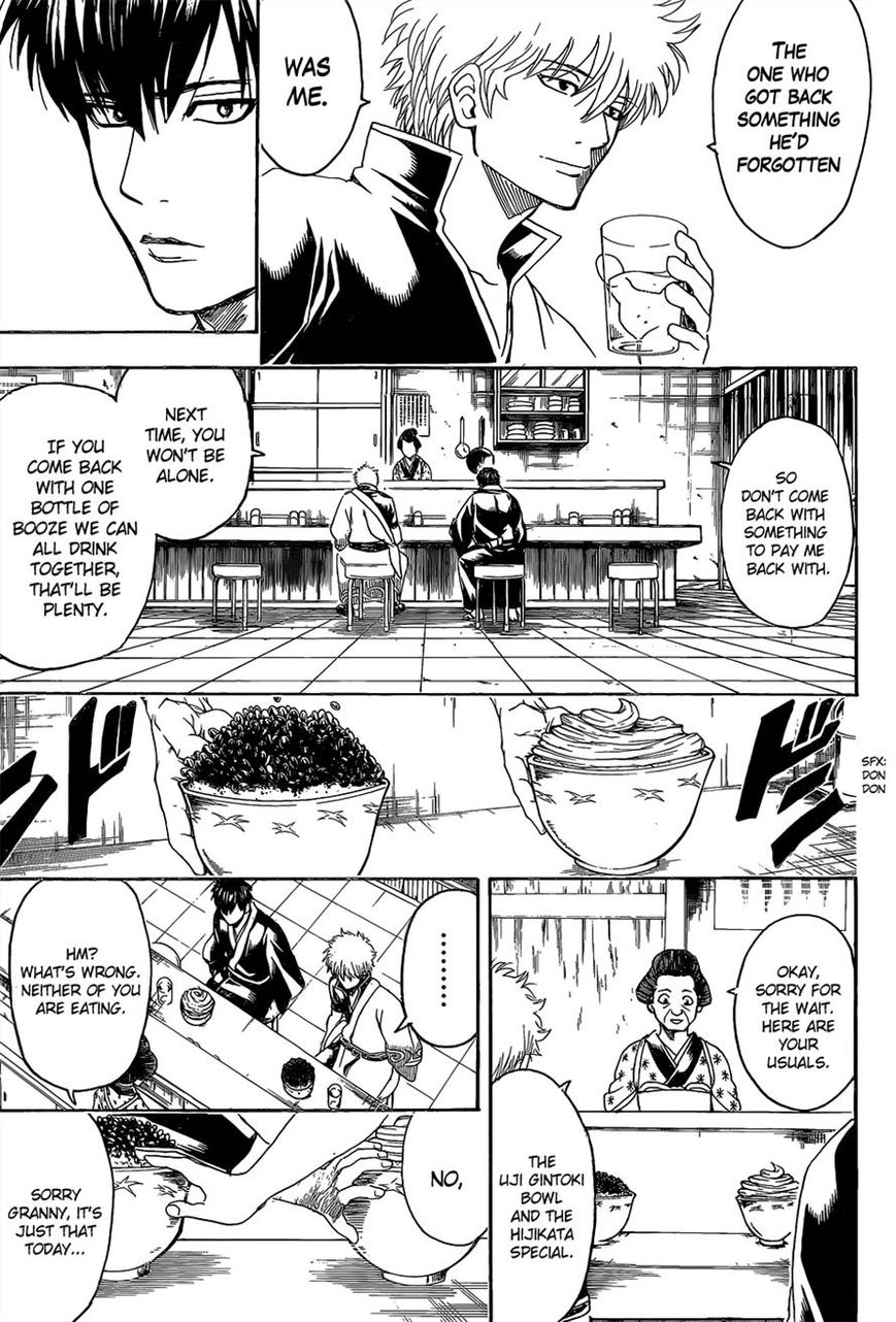 Gintama Chapter 551 page 13 - Chapter 551 : Farewell Shinsengumi (Latter Part)