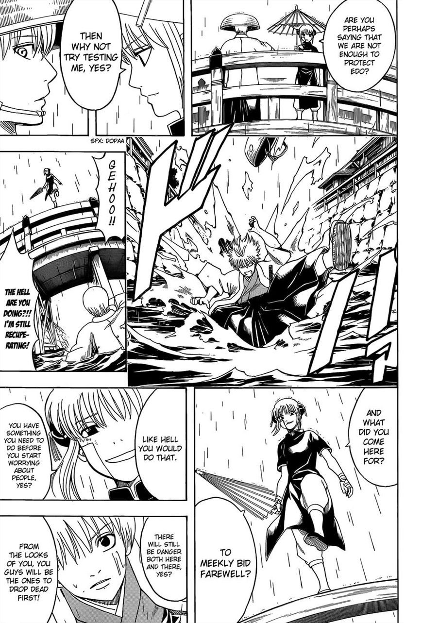Gintama Chapter 551 page 7 - Chapter 551 : Farewell Shinsengumi (Latter Part)