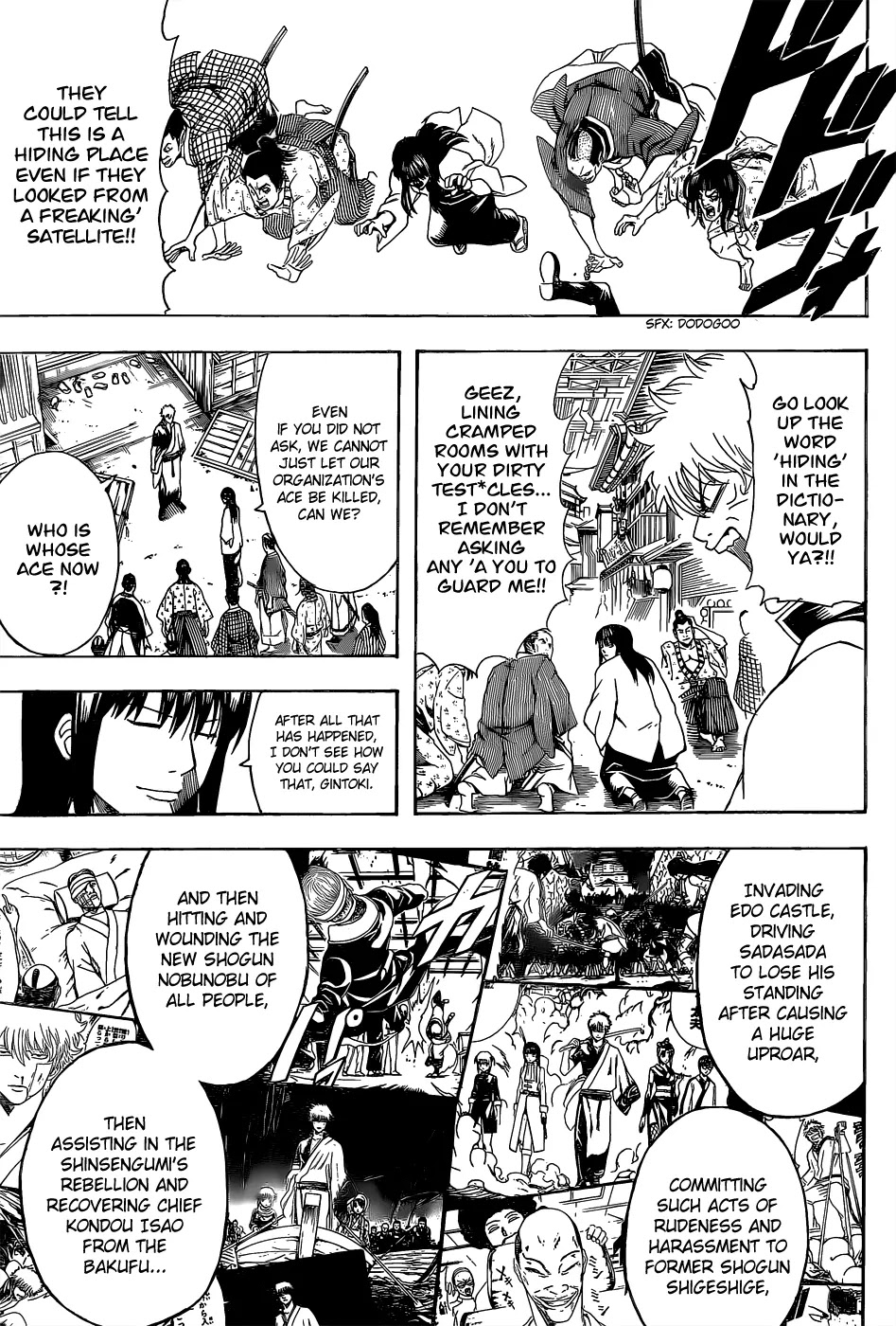 Gintama Chapter 552 page 11 - Chapter 552 : The Monster and the Monster's Child