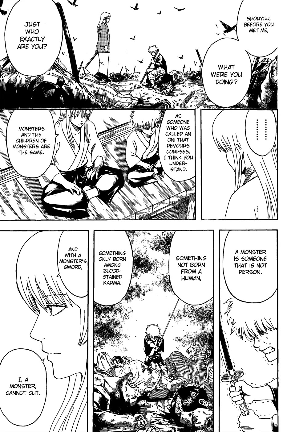 Gintama Chapter 552 page 5 - Chapter 552 : The Monster and the Monster's Child