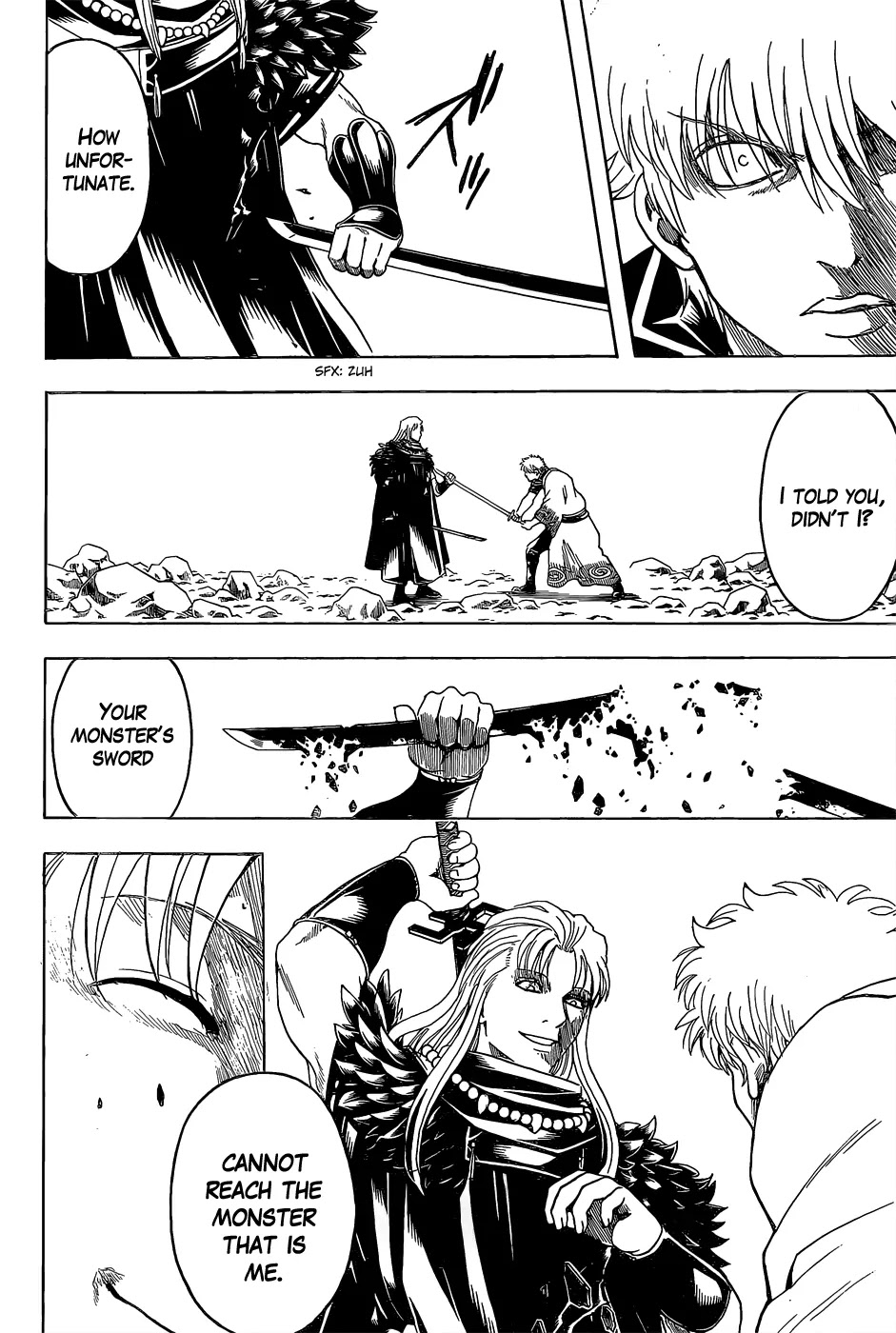 Gintama Chapter 552 page 8 - Chapter 552 : The Monster and the Monster's Child