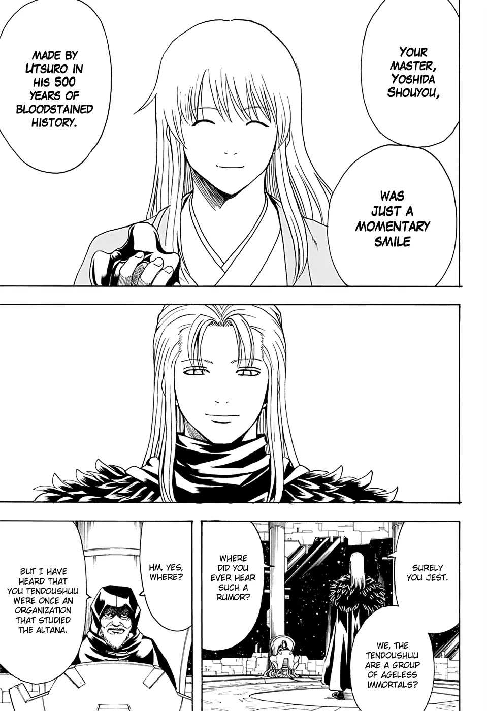 Gintama Chapter 554 page 14 - Chapter 554 : Ryuumyaku