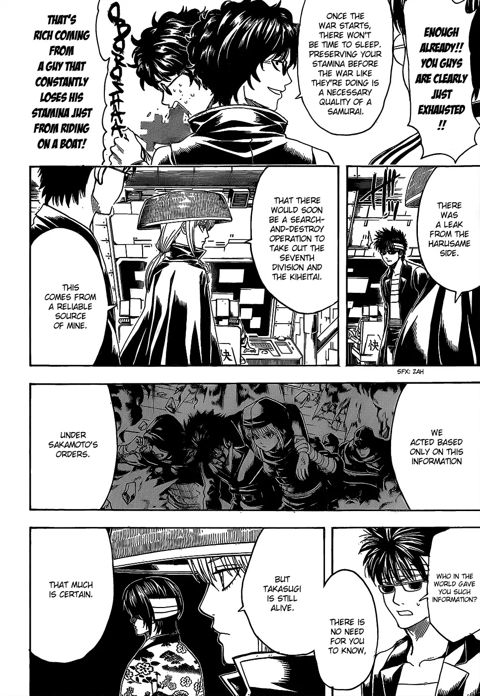 Gintama Chapter 557 page 10 - Chapter 557 : The No-Good Brats From That Era