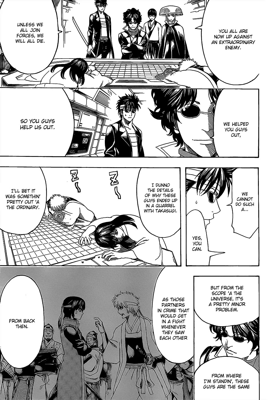Gintama Chapter 557 page 11 - Chapter 557 : The No-Good Brats From That Era