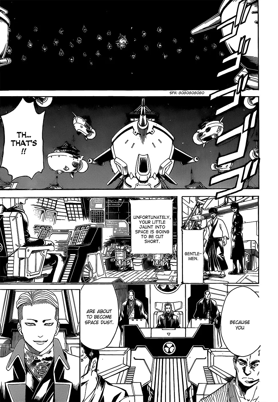 Gintama Chapter 557 page 13 - Chapter 557 : The No-Good Brats From That Era