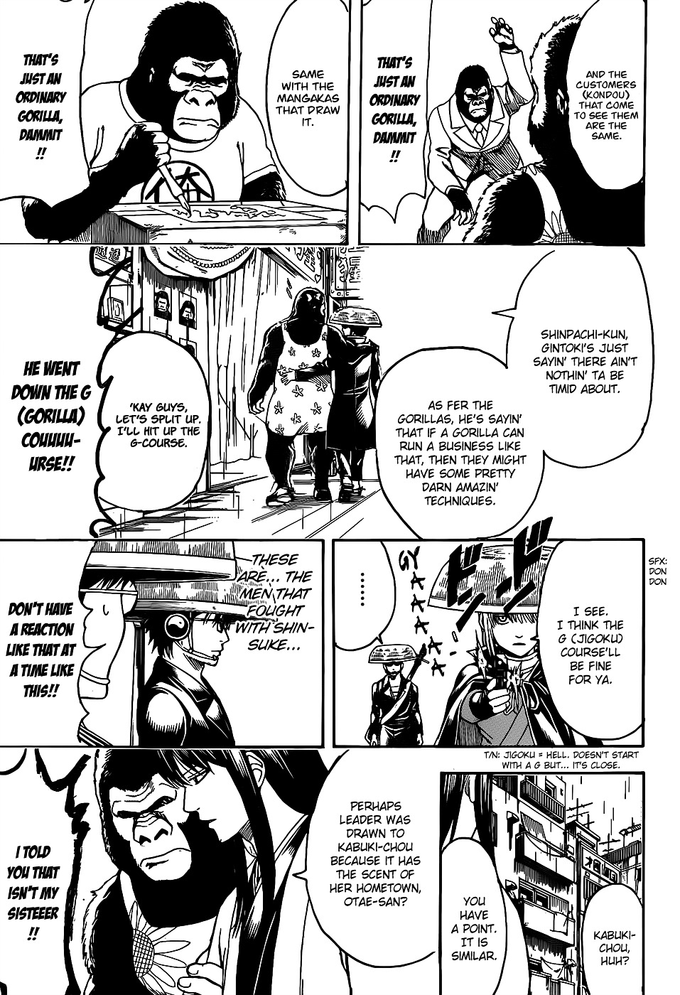 Gintama Chapter 559 page 11 - Chapter 559 : Scent