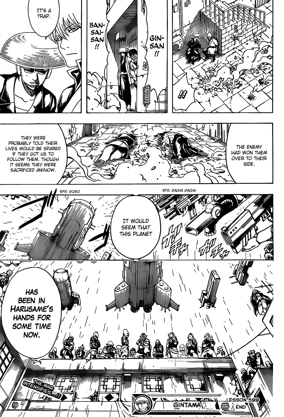Gintama Chapter 559 page 19 - Chapter 559 : Scent