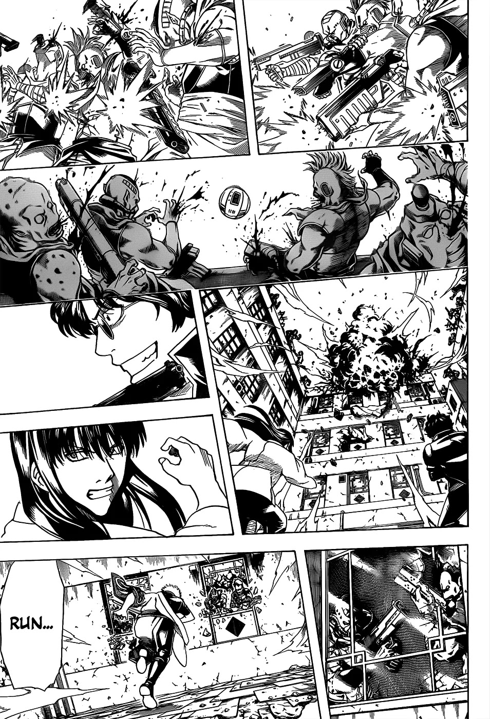 Gintama Chapter 560 page 11 - Chapter 560 : Final Blade