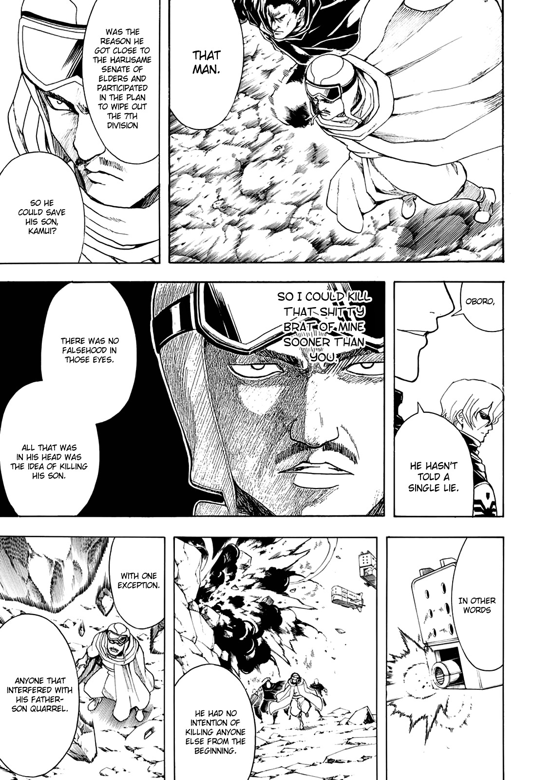 Gintama Chapter 561 page 11 - Chapter 561 : Warrior's Song