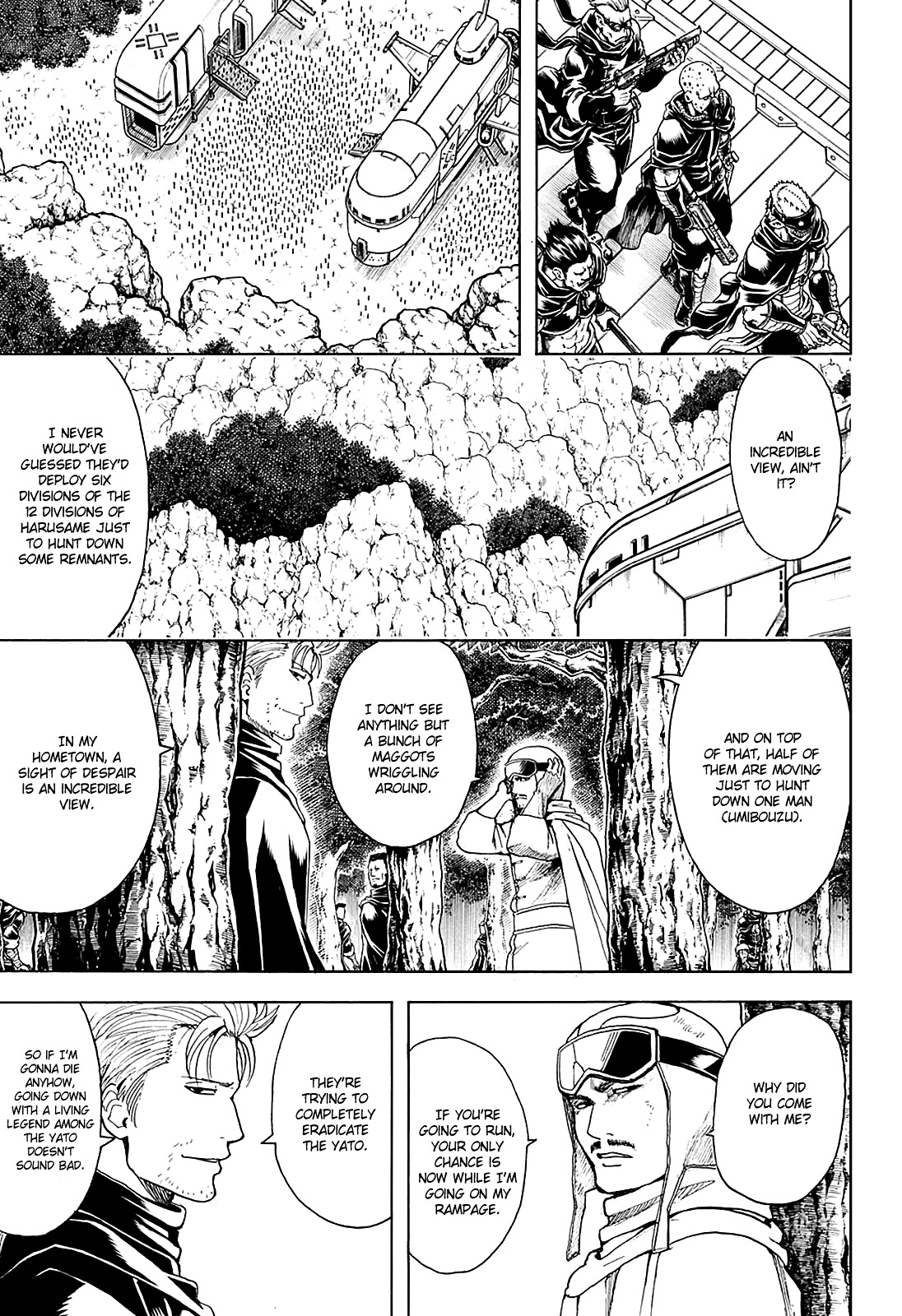 Gintama Chapter 561 page 15 - Chapter 561 : Warrior's Song