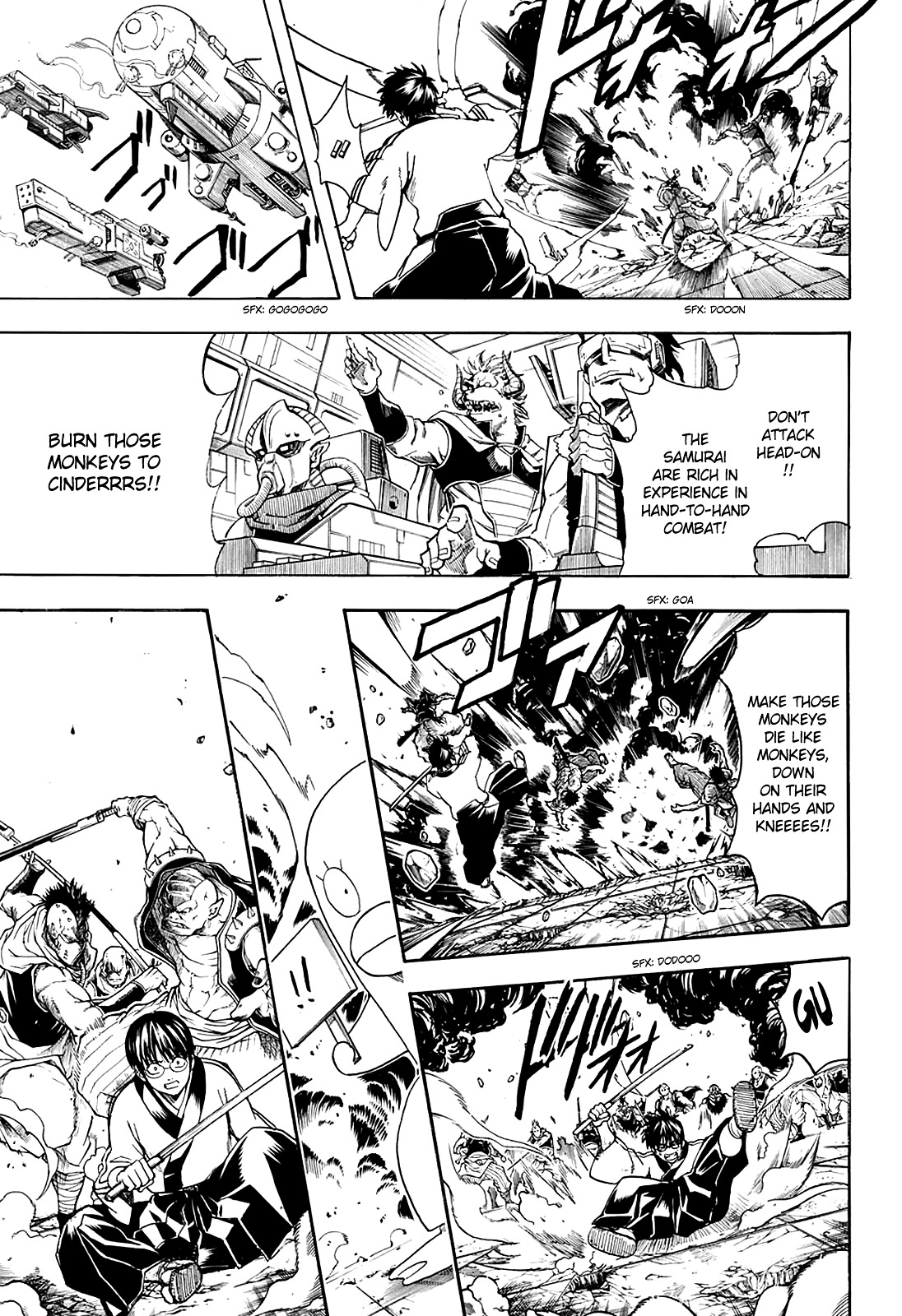 Gintama Chapter 561 page 3 - Chapter 561 : Warrior's Song