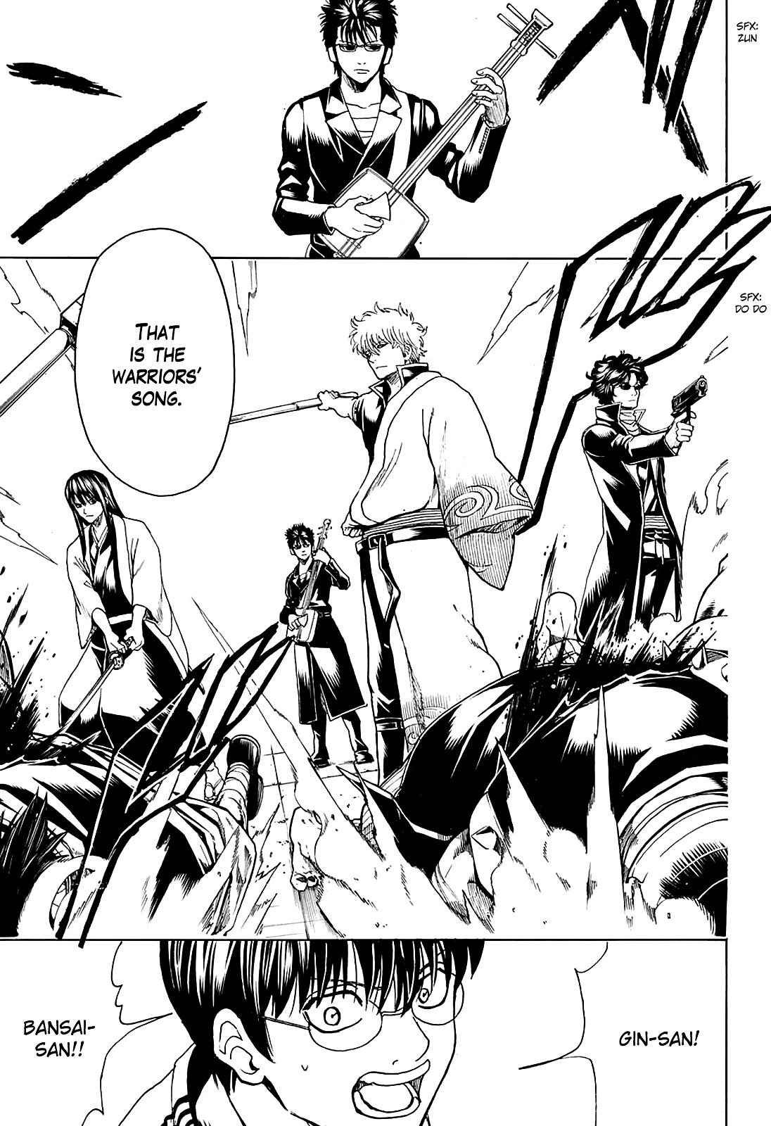 Gintama Chapter 561 page 5 - Chapter 561 : Warrior's Song