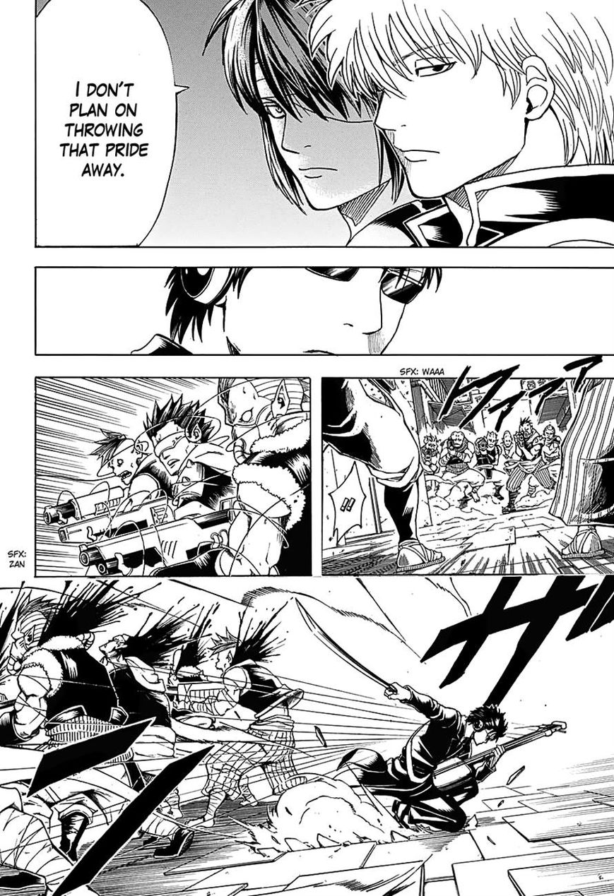 Gintama Chapter 569 page 10 - Chapter 569 : The Swordsman's Moment
