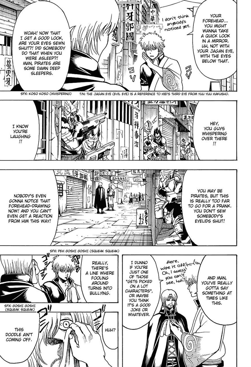 Gintama Chapter 569 page 3 - Chapter 569 : The Swordsman's Moment