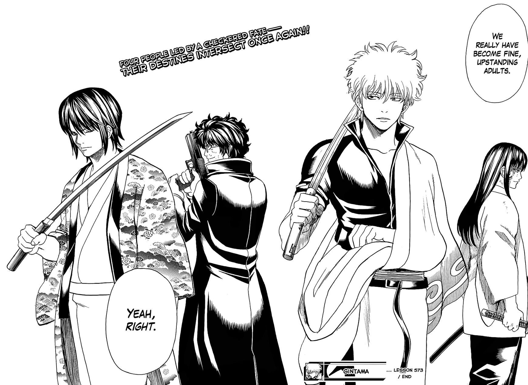 Gintama Chapter 573 page 18 - Chapter 573 : 10 Years