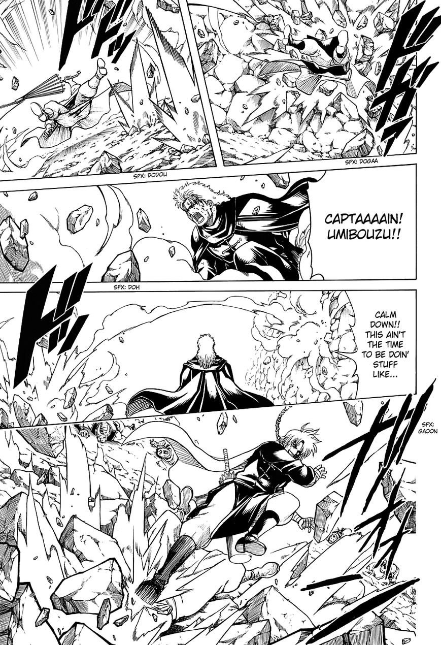Gintama Chapter 576 page 9 - Chapter 576 : Two Male Beasts