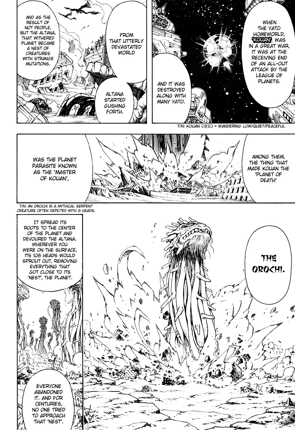 Gintama Chapter 578 page 10 - Chapter 578 : Frog in a Well
