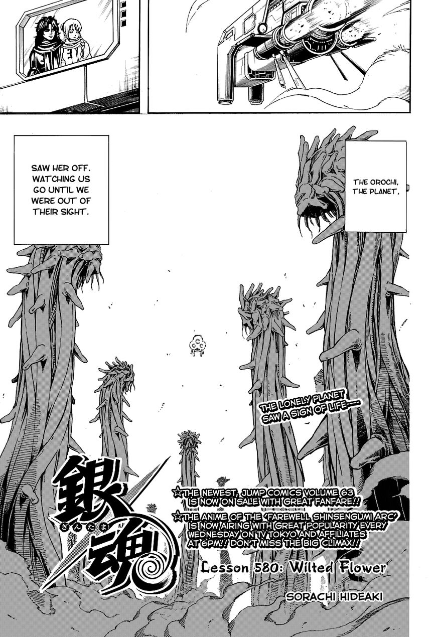 Gintama Chapter 580 page 5 - Chapter 580 : Wilted Flower