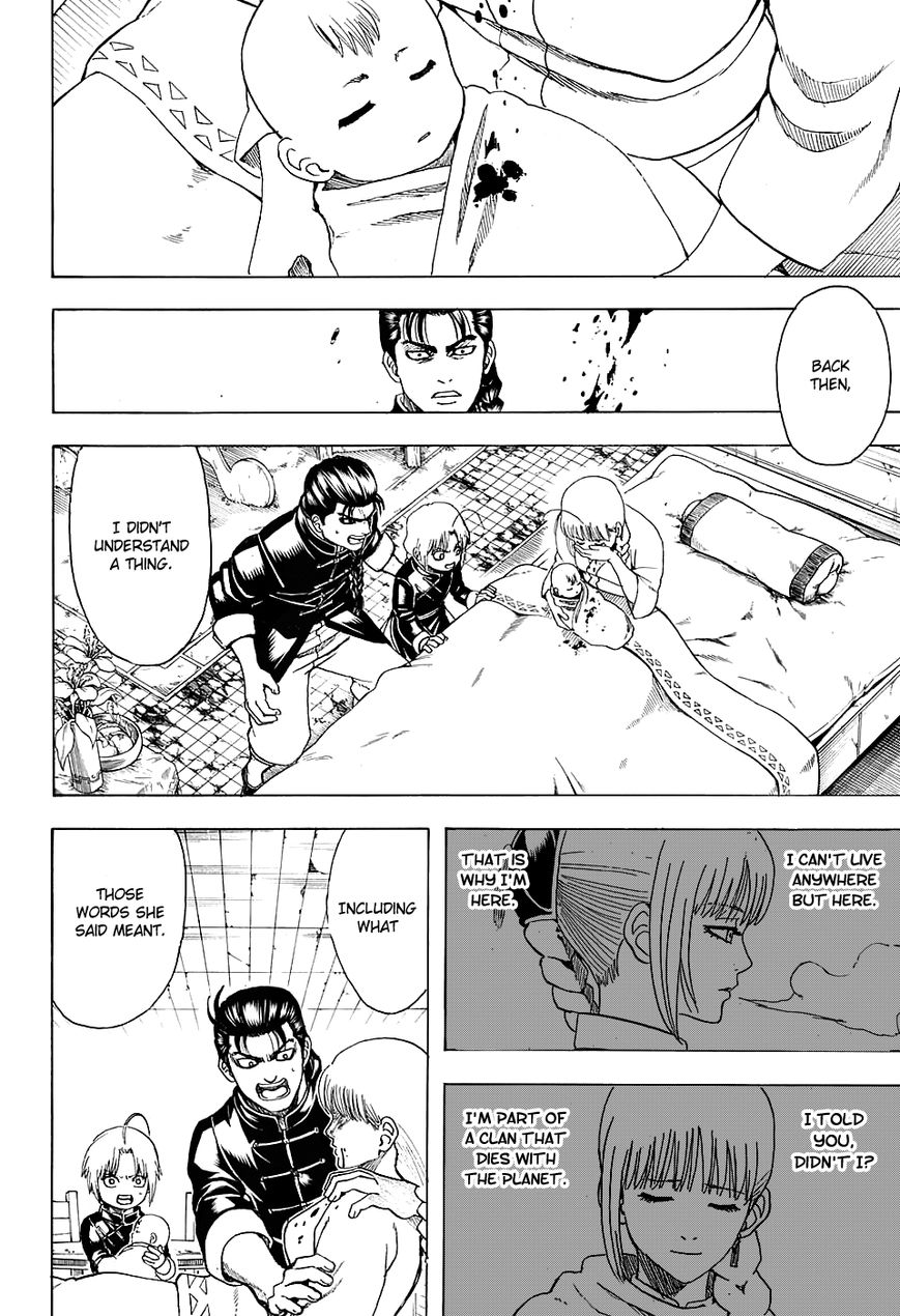Gintama Chapter 580 page 8 - Chapter 580 : Wilted Flower