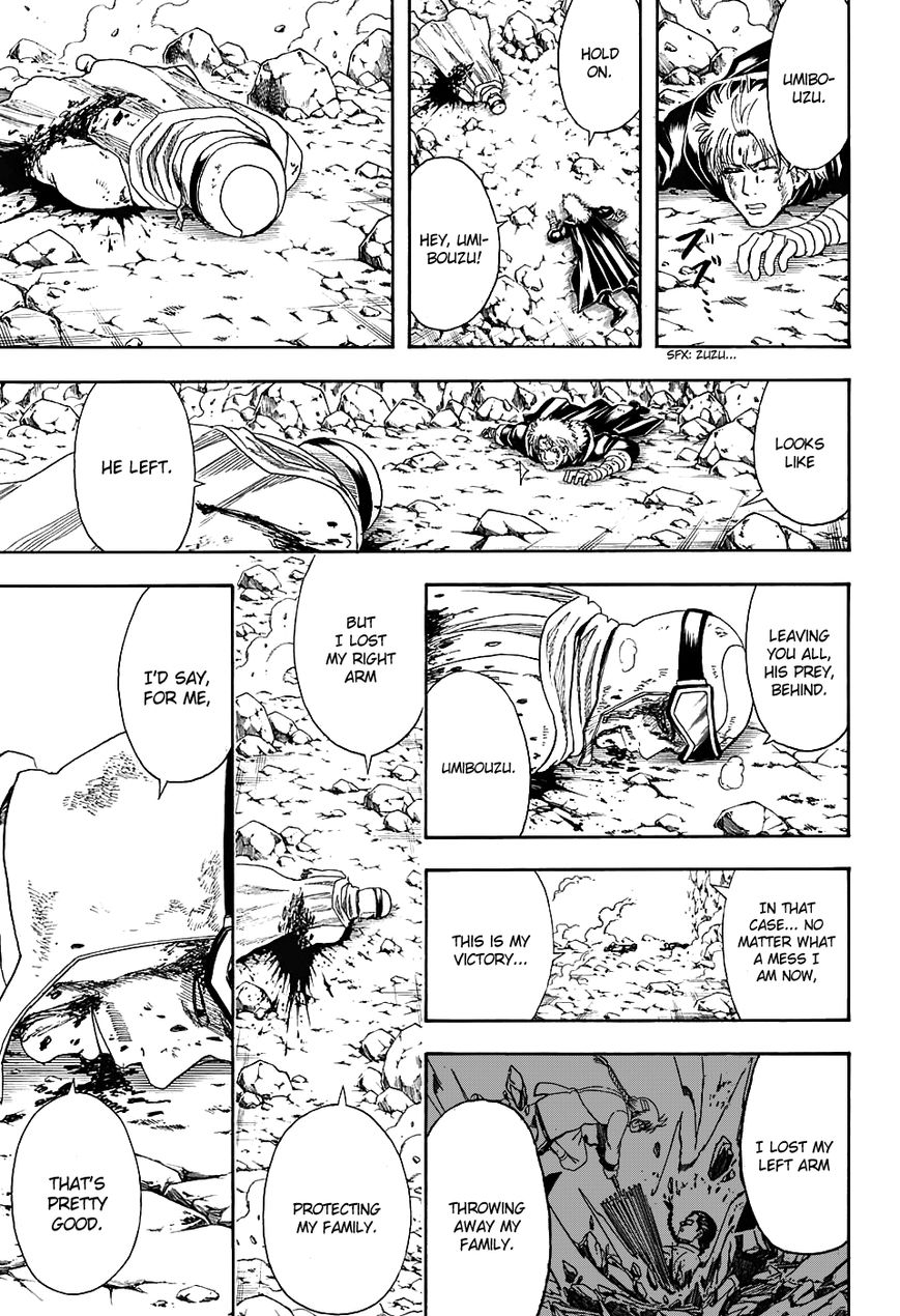 Gintama Chapter 583 page 15 - Chapter 583 : Right Arm