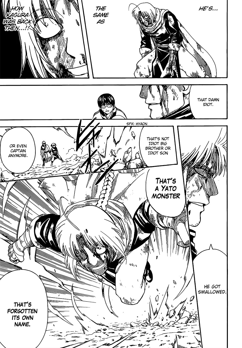 Gintama Chapter 587 page 3 - Chapter 587 : Damn Idiot