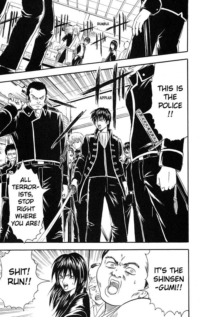 Gintama Chapter 6 page 7 - Chapter 6 : If you guys have time to be terrorist take Pero for a walk.