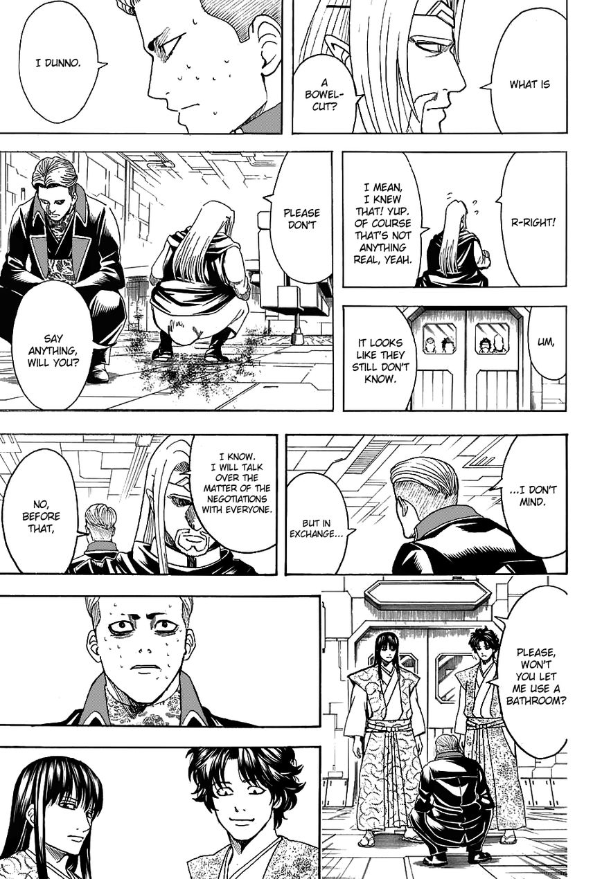 Gintama Chapter 600 page 15 - Chapter 600 : Your Abs Won't be Ripped but Your Ass Will Be