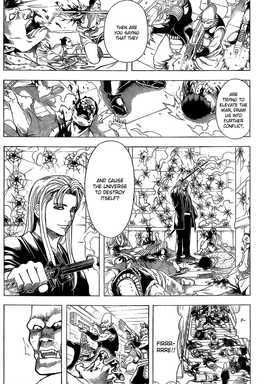 Gintama Chapter 602 page 13 - Chapter 602 : Delinquent Kids Have Long Hair Going Down the Backs of Their Necks