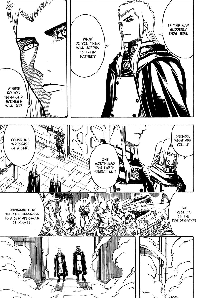 Gintama Chapter 602 page 15 - Chapter 602 : Delinquent Kids Have Long Hair Going Down the Backs of Their Necks