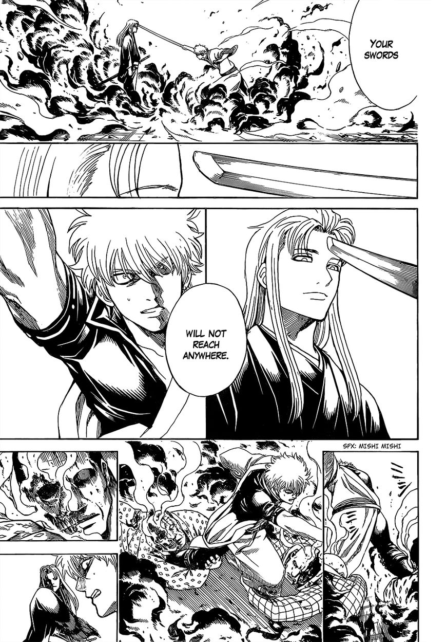 Gintama Chapter 603 page 15 - Chapter 603 : Ninjas and Idiots like High Places