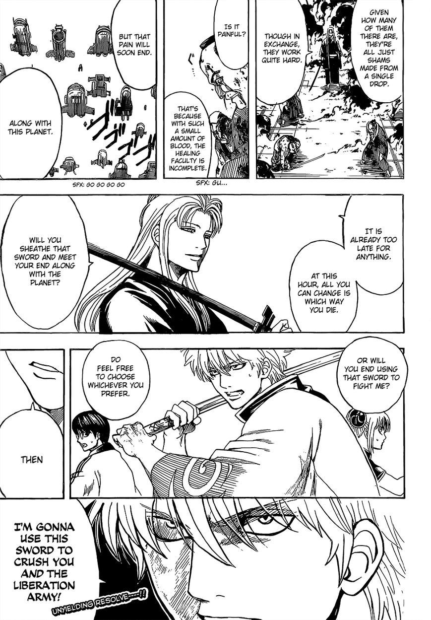 Gintama Chapter 603 page 17 - Chapter 603 : Ninjas and Idiots like High Places