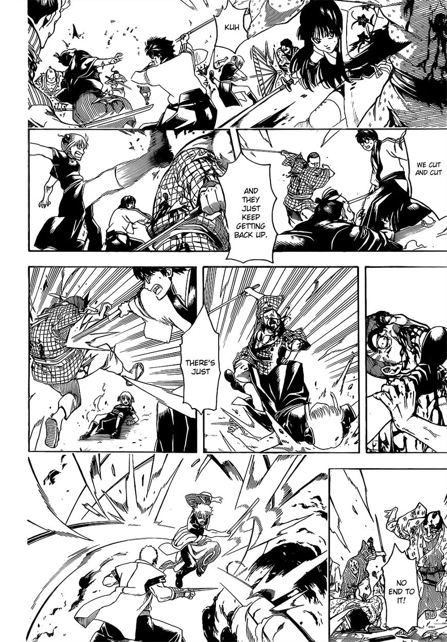 Gintama Chapter 604 page 10 - Chapter 604 : The Difference Between Tenacious and Obstinate is Paper Thin