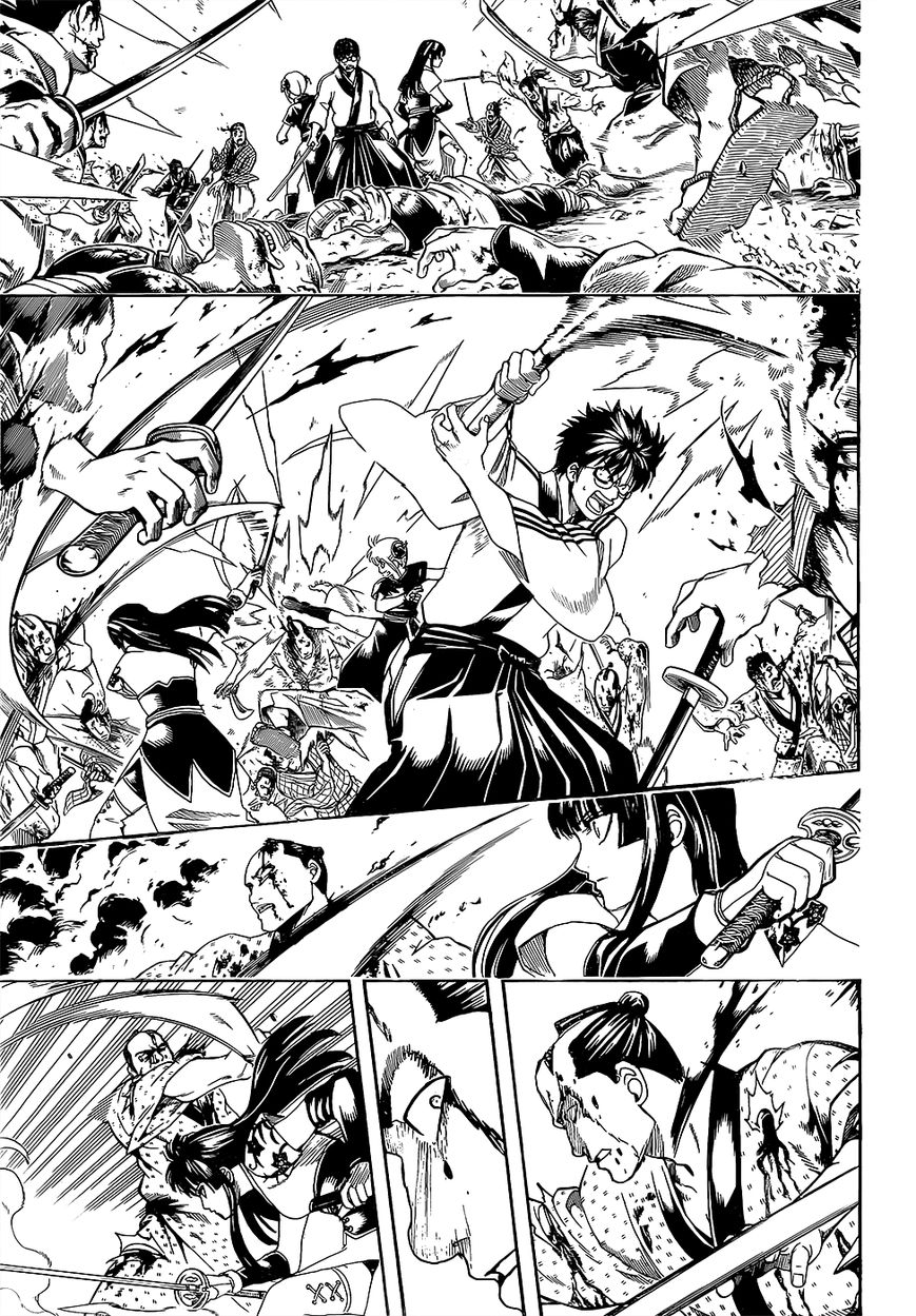 Gintama Chapter 604 page 9 - Chapter 604 : The Difference Between Tenacious and Obstinate is Paper Thin