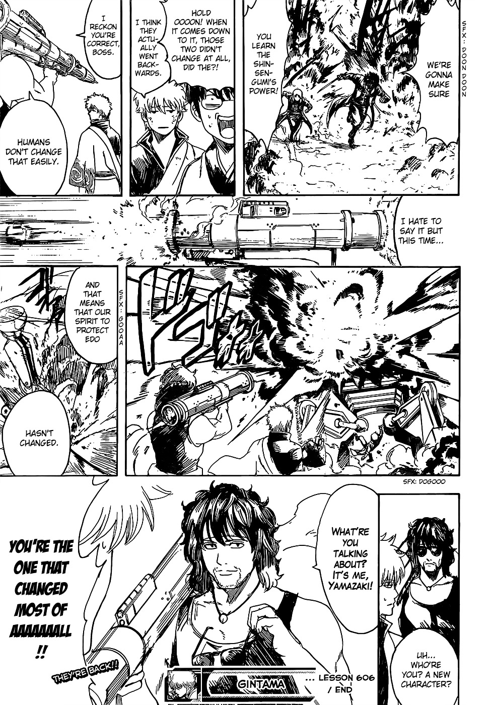 Gintama Chapter 606 page 19 - Chapter 606 : People that Lecture Others About Not Smoking Can't Give it up Themse...