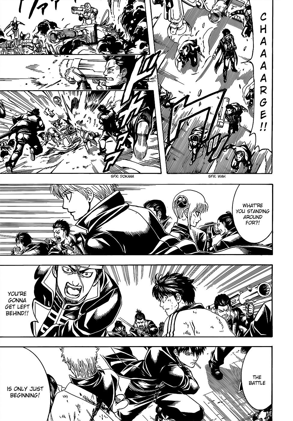Gintama Chapter 606 page 7 - Chapter 606 : People that Lecture Others About Not Smoking Can't Give it up Themse...