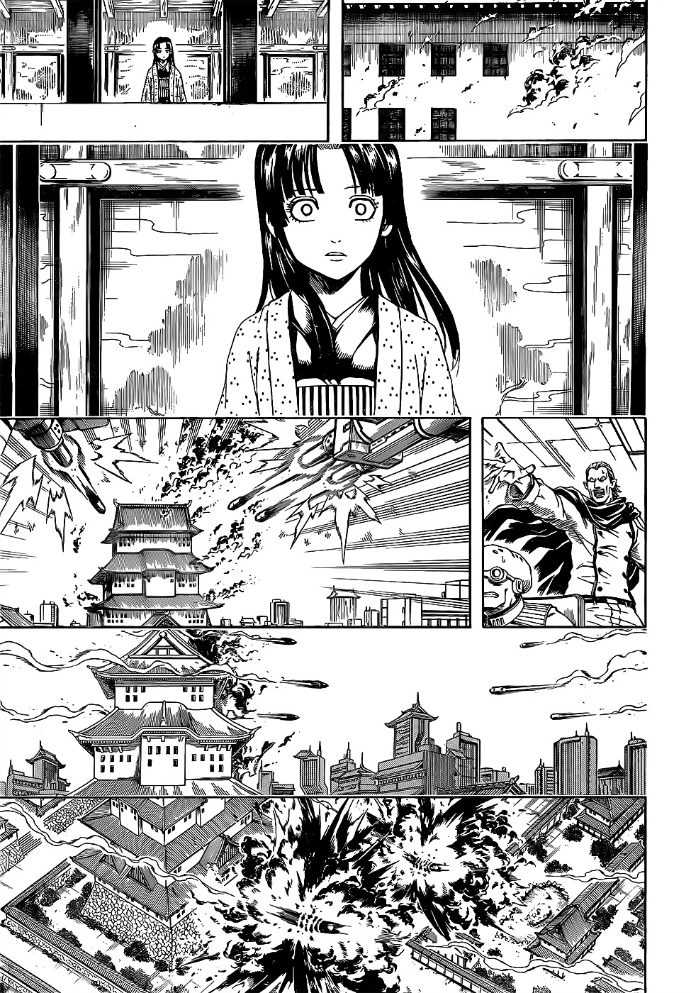 Gintama Chapter 606 page 9 - Chapter 606 : People that Lecture Others About Not Smoking Can't Give it up Themse...