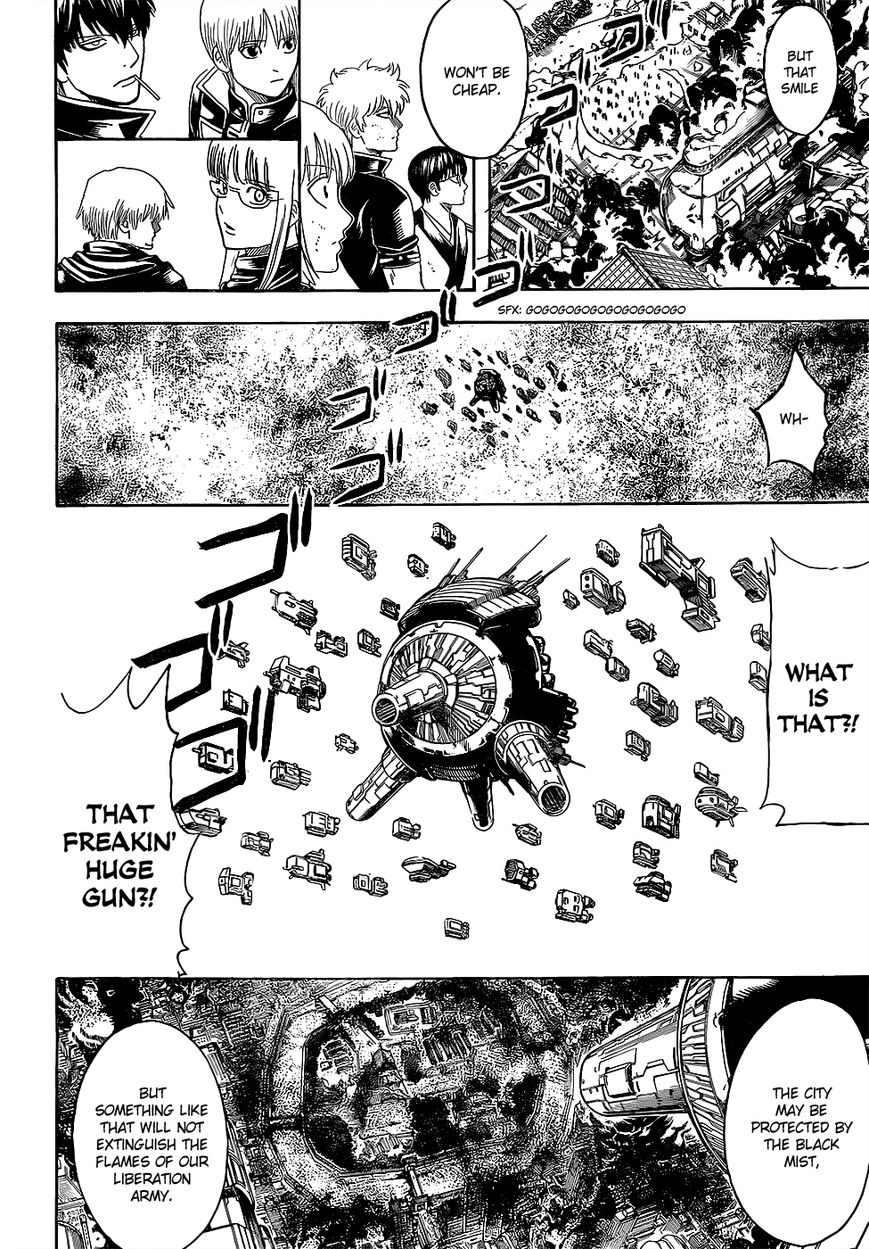 Gintama Chapter 608 page 11 - Chapter 608 : Jump Comes Out on Monday, Magazine and Sunday Come Out on Wednesday