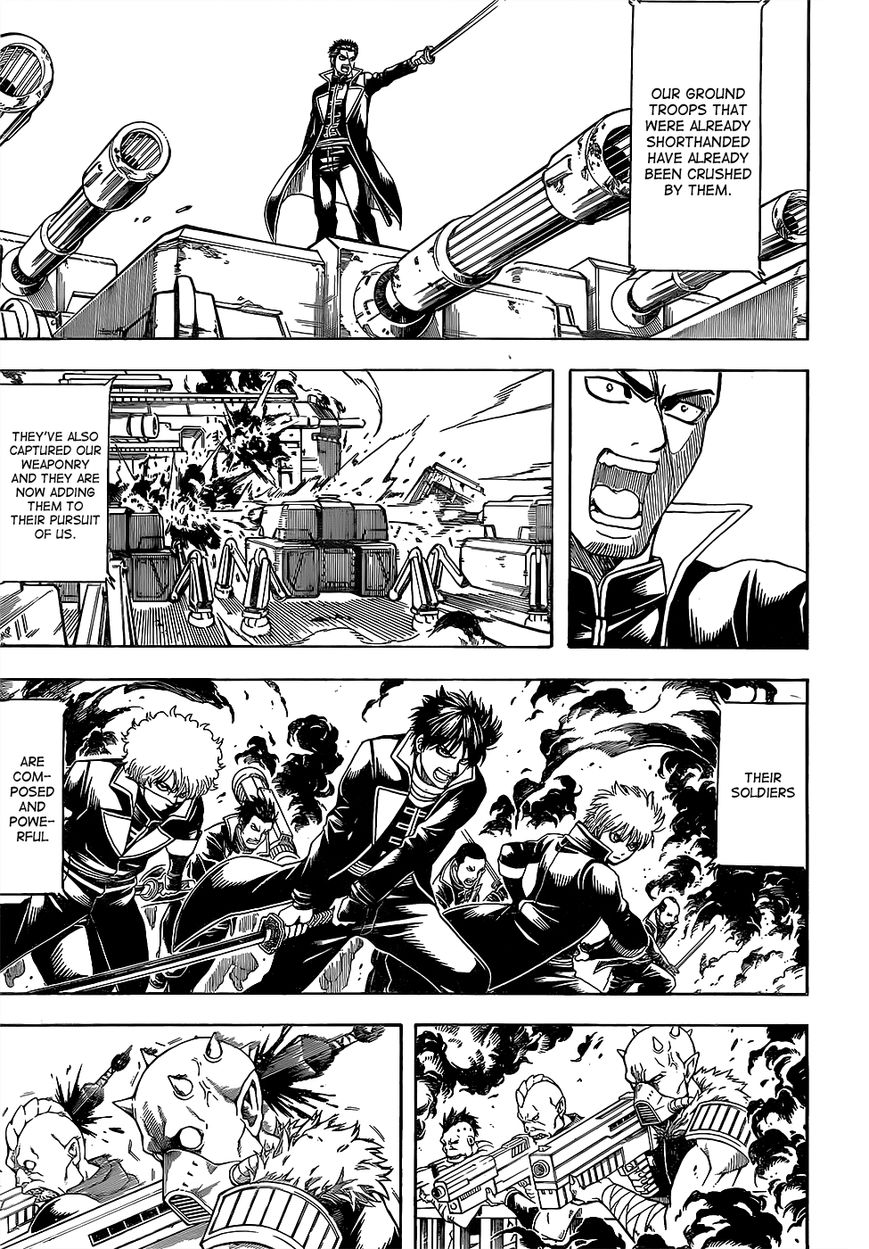 Gintama Chapter 608 page 3 - Chapter 608 : Jump Comes Out on Monday, Magazine and Sunday Come Out on Wednesday
