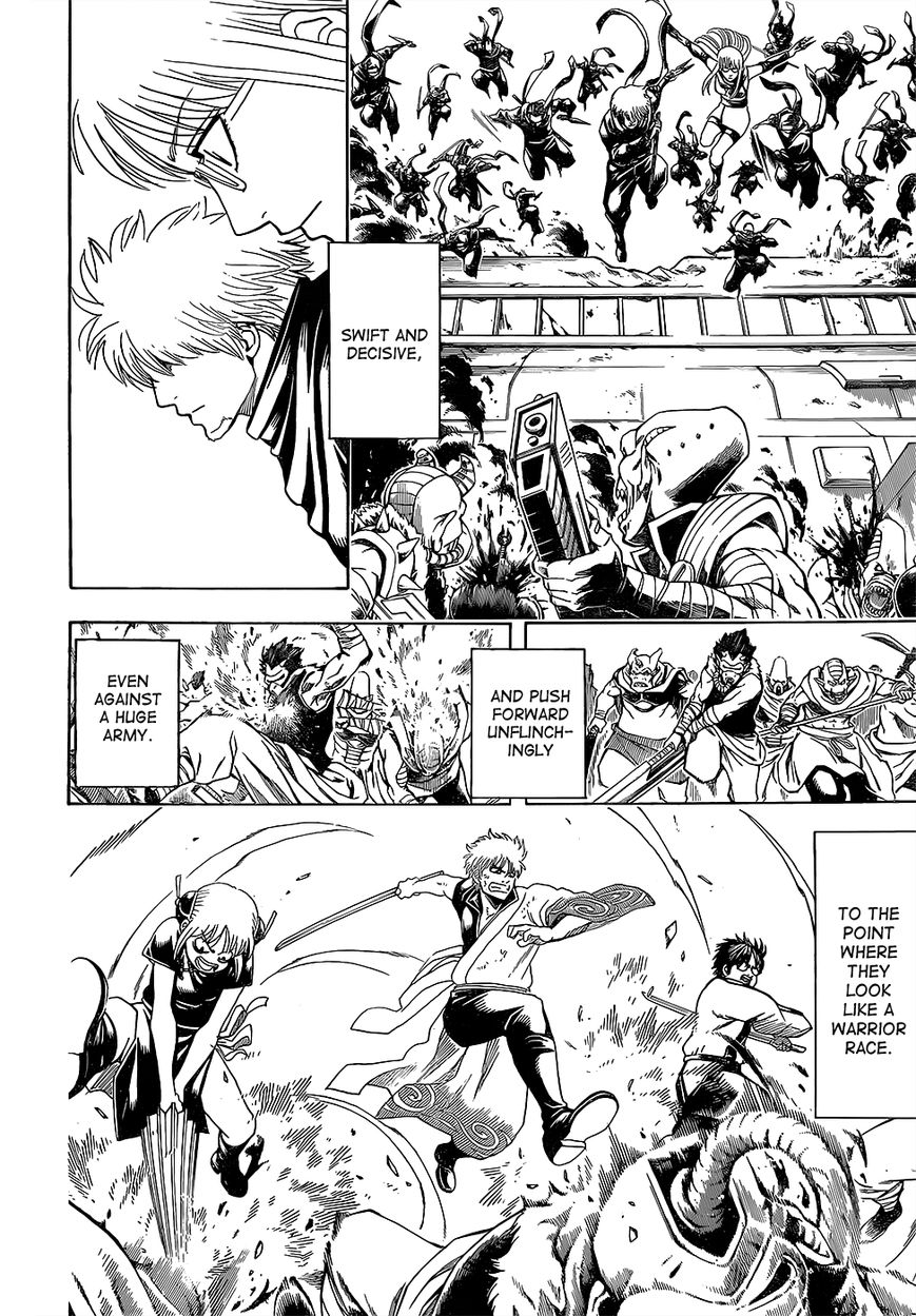 Gintama Chapter 608 page 4 - Chapter 608 : Jump Comes Out on Monday, Magazine and Sunday Come Out on Wednesday