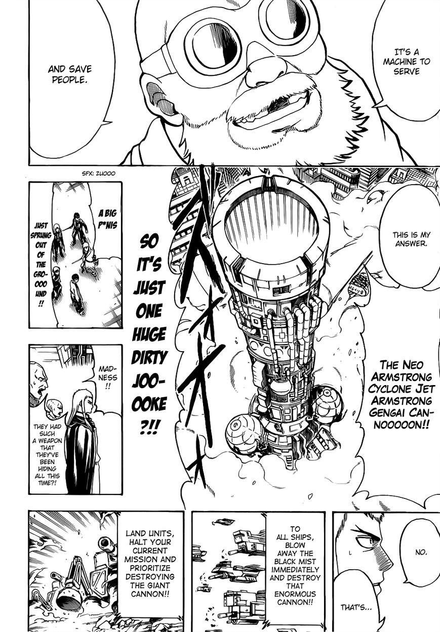 Gintama Chapter 609 page 10 - Chapter 609 : Old Men Etch Things They Can't Forget Into Their Wrinkles