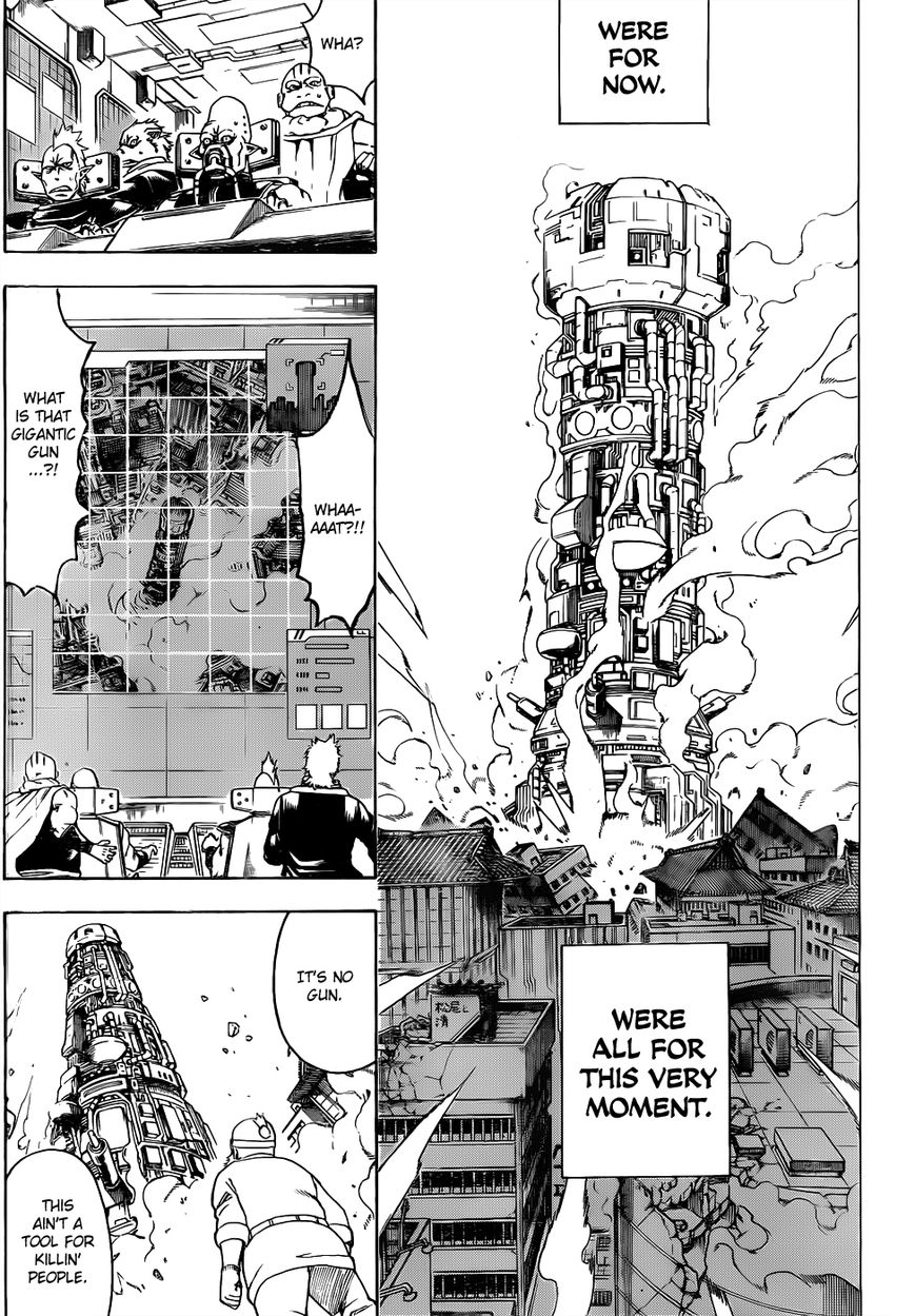 Gintama Chapter 609 page 9 - Chapter 609 : Old Men Etch Things They Can't Forget Into Their Wrinkles