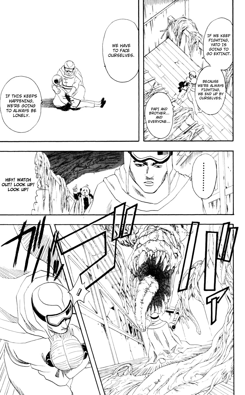 Gintama Chapter 61 page 10 - Chapter 61 : Lesson 61: If You Pee At A Worm, It'll Grow!