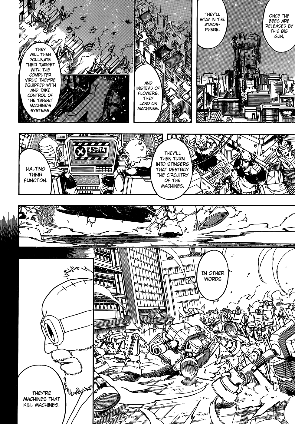 Gintama Chapter 610.2 page 6 - Chapter 610 v2 : A Machine That's Learned to be Useless is Called a Piece of Junk (Or...
