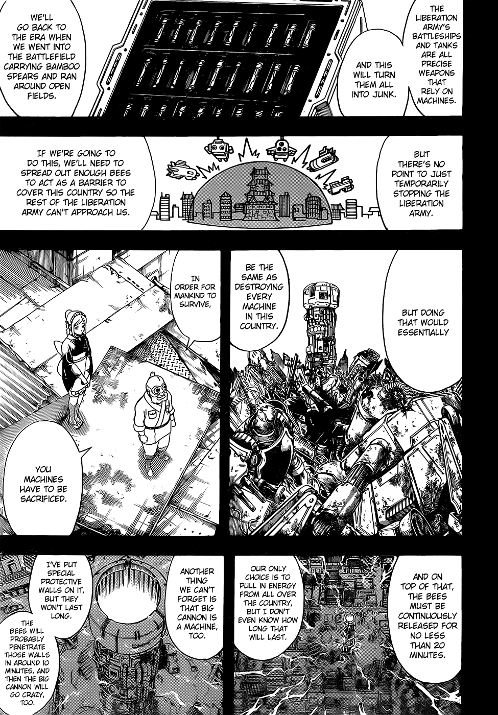Gintama Chapter 610.2 page 7 - Chapter 610 v2 : A Machine That's Learned to be Useless is Called a Piece of Junk (Or...