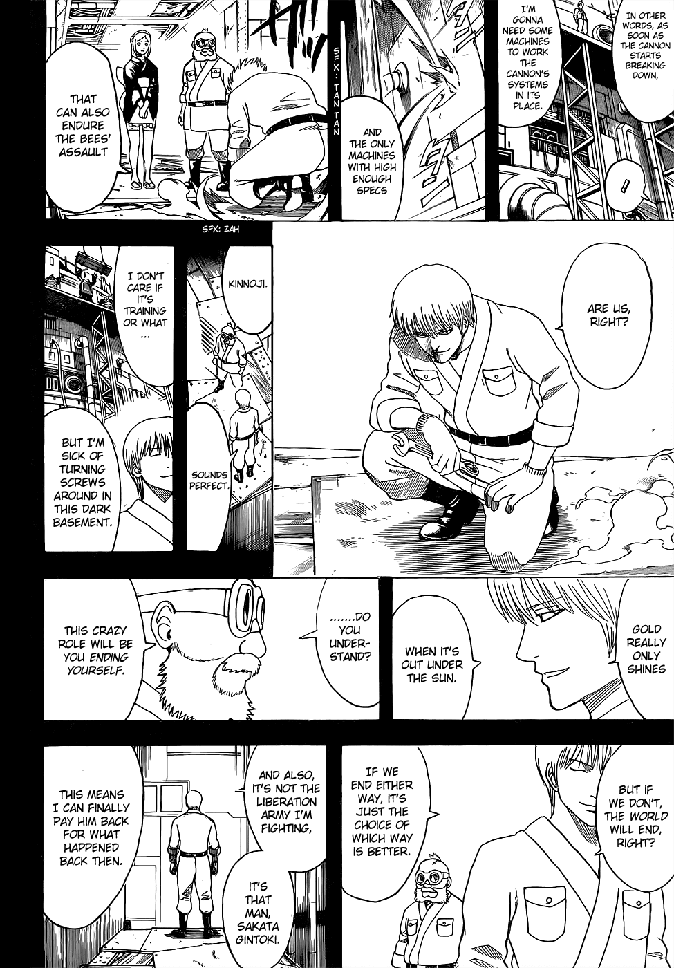 Gintama Chapter 610.2 page 8 - Chapter 610 v2 : A Machine That's Learned to be Useless is Called a Piece of Junk (Or...