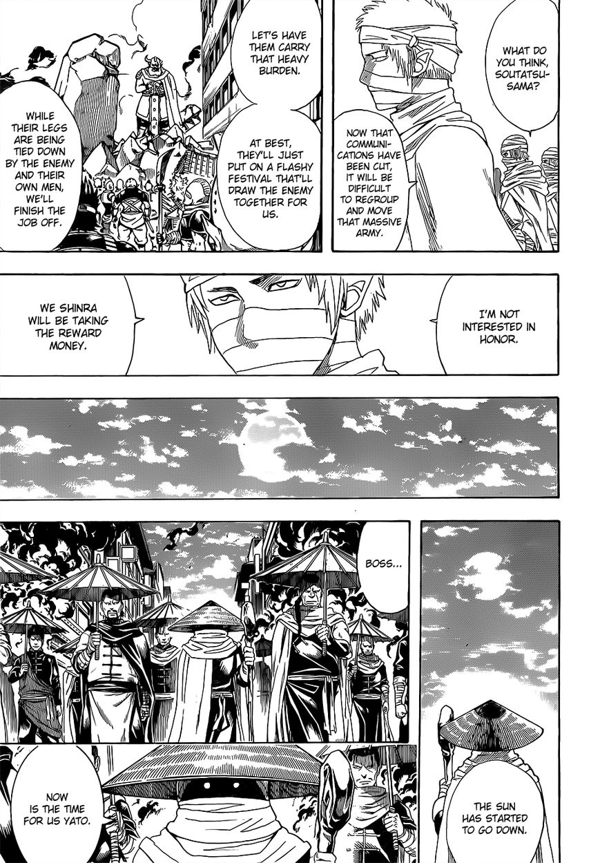 Gintama Chapter 611 page 11 - Chapter 611 : There's Nothing as Depressing as a Bossy Person that Likes Festivals